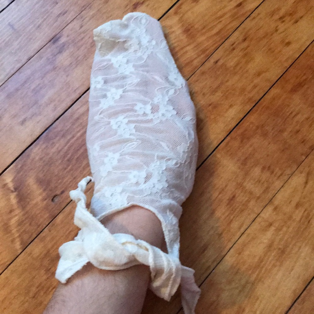 Lace ankle socks